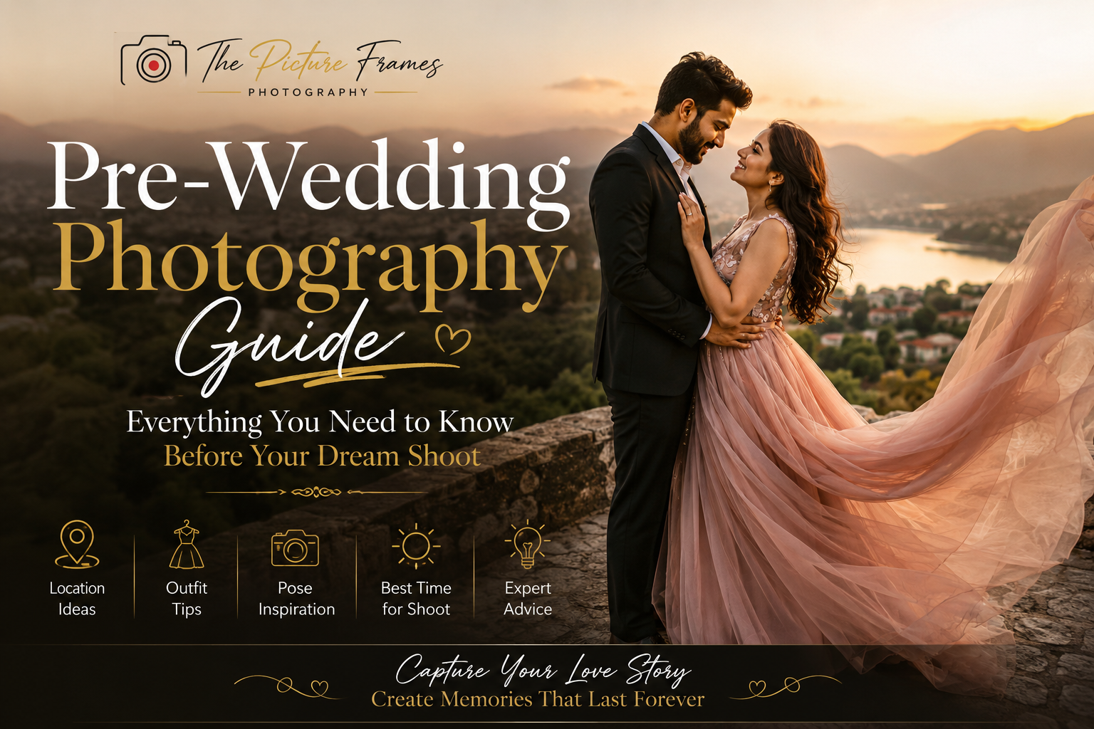 Pre-Wedding Photography Guide: Everything You Need to Know Before Your Dream Shoot